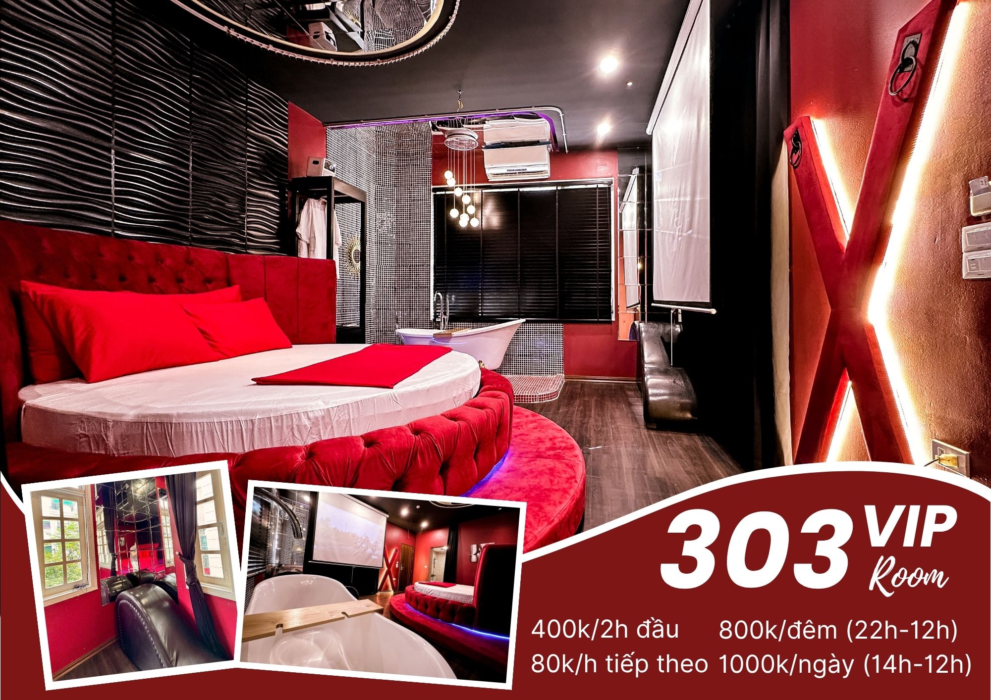 VIP Room 303 - Scarlet