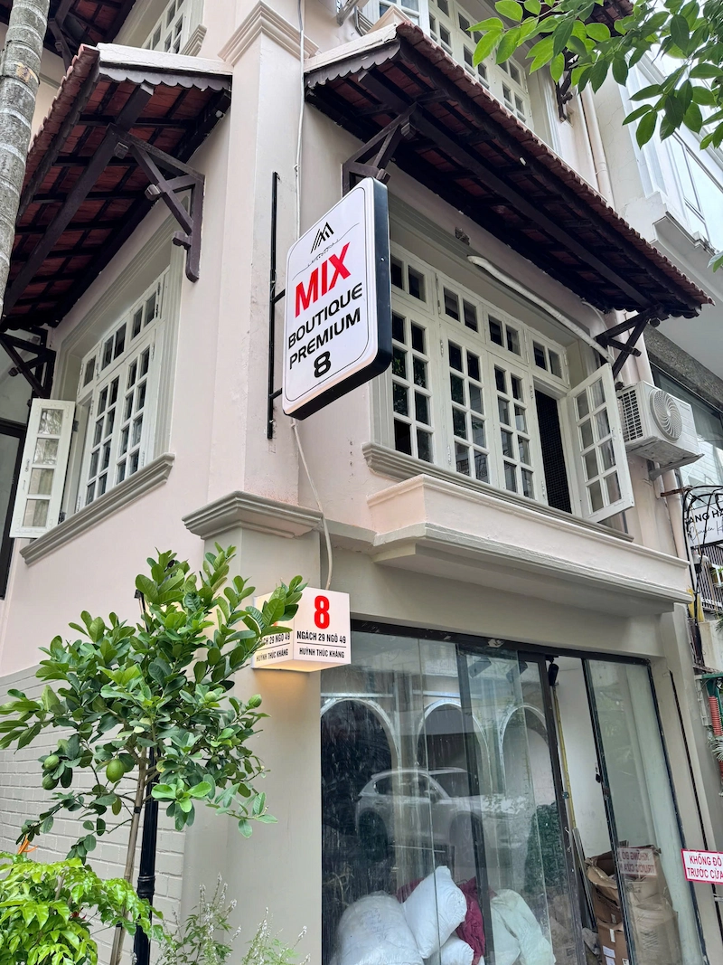 MIX BOUTIQUE PREMIUM tọa lạc tại vị trí đắc địa
