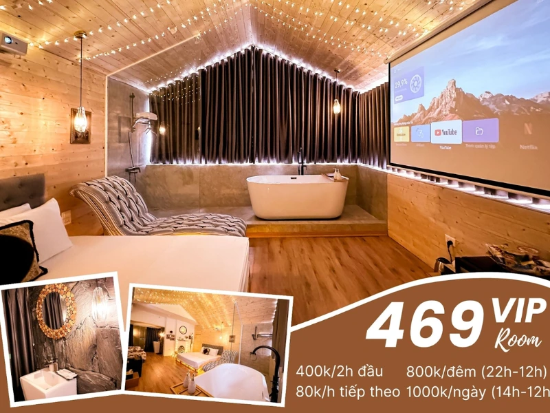 Báo giá khách sạn tình yêu có phòng xông hơi tại Mix Hotel