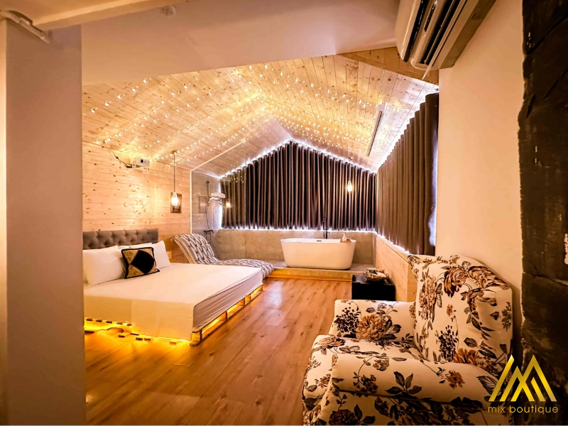 Trải nghiệm sự tinh tế trong từng căn phòng tối giản tại Mix Hotel