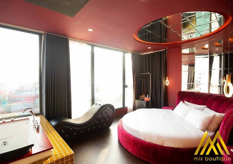 ghế tình yêu trong khách sạn để làm gì