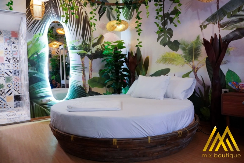 Lời khuyên khi lựa chọn và sử dụng combo trang trí phòng khách sạn tình yêu