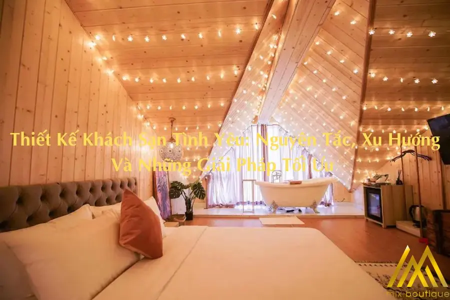 Thiết Kế Khách Sạn Tình Yêu: Nguyên Tắc, Xu Hướng Và Những Giải Pháp Tối Ưu 