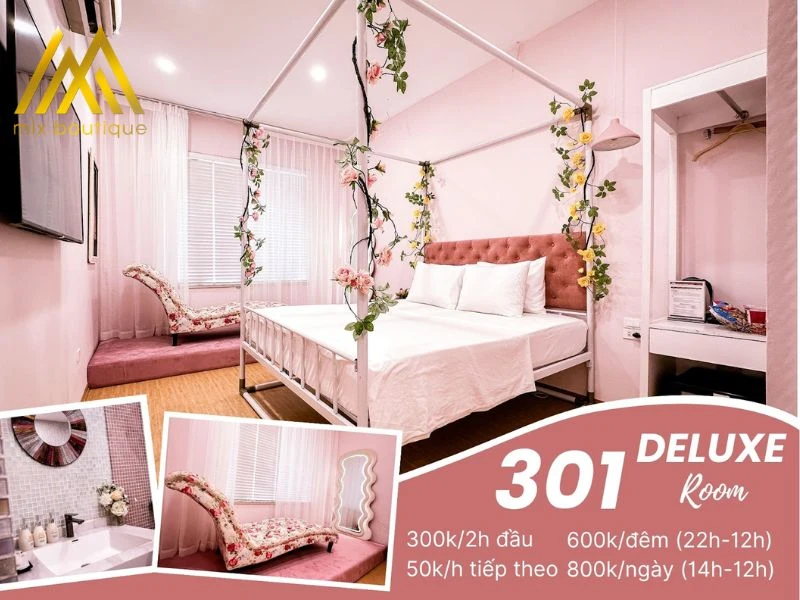 Quy trình đặt phòng tại Mix Hotel
