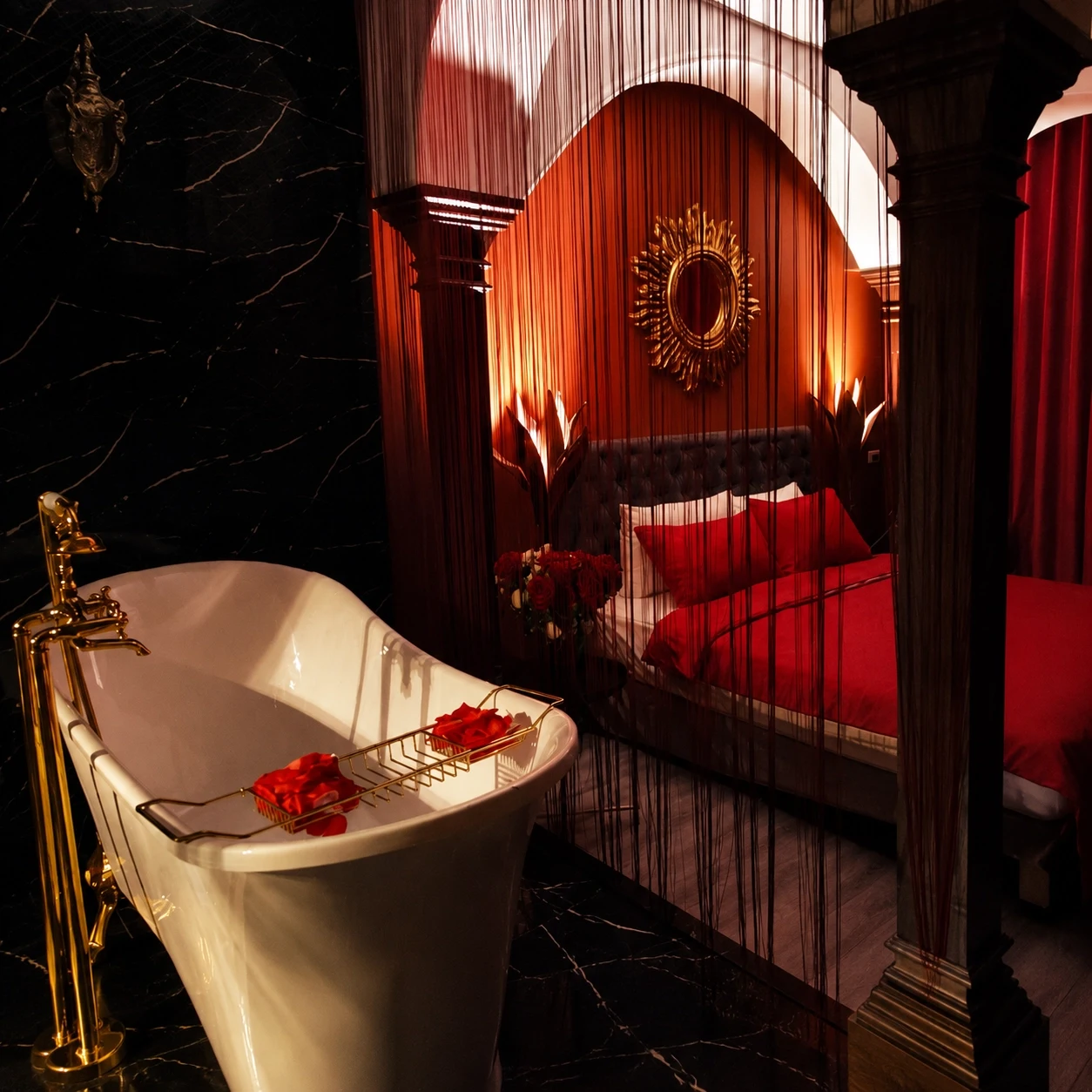 Phòng có bồn tắm Mix Boutique Hotel