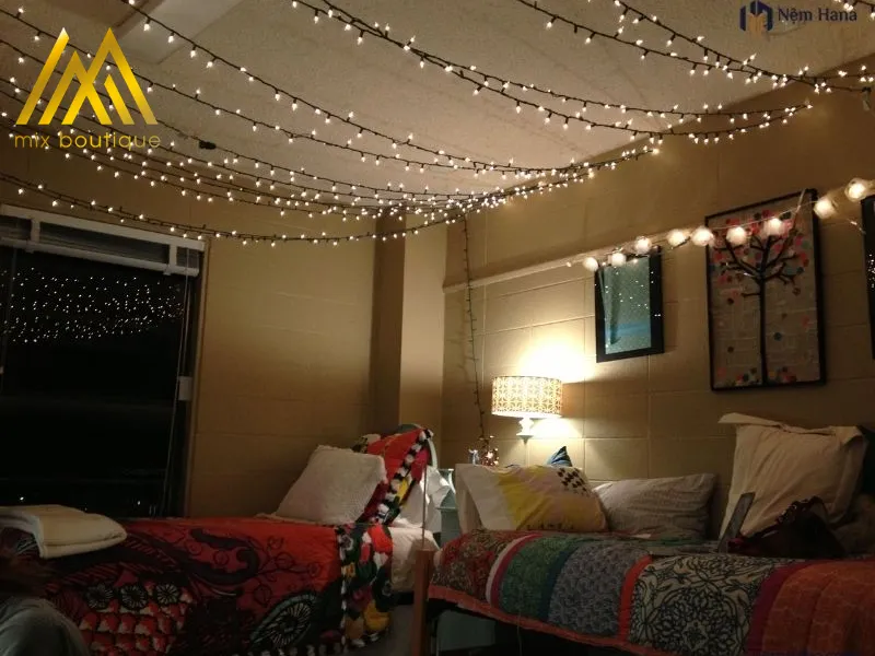 khách sạn trang trí noel