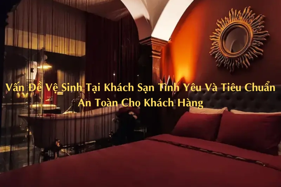 Vấn Đề Vệ Sinh Tại Khách Sạn Tình Yêu Và Tiêu Chuẩn An Toàn Cho Khách Hàng